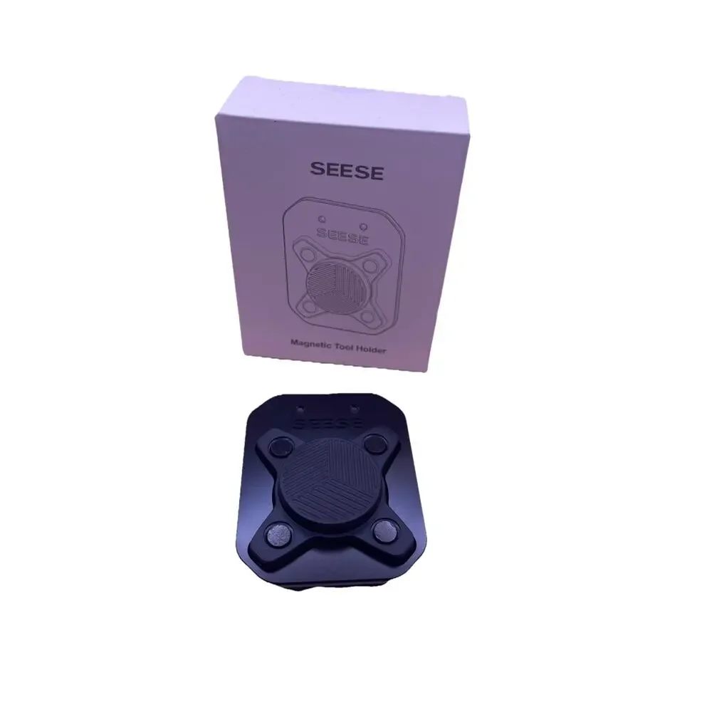 SEESE Magnetic Tool Holder Belt Clip Black Garage Workshop